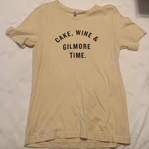 GILMORE GIRLS LOVERS this shirt is for you!!! Cake 🍰 wine 🍷 Gilmore time tee